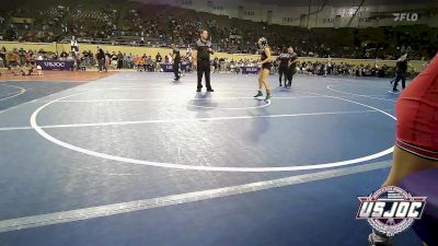 90 lbs Quarterfinal - Piper Berry, Elgin Wrestling vs Brekyn Boyle, Unaffiliated