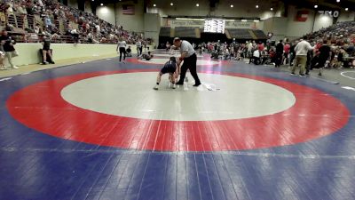 125 lbs Quarterfinal - Collin Armona, Guerrilla Wrestling Academy vs Walker Share, Level Up Wrestling Center