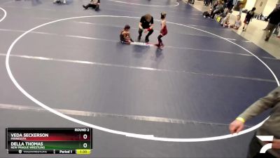 Round 2 - Veda Seckerson, Minnesota vs Della Thomas, New Prague Wrestling