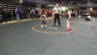 76 lbs Semifinal - Vivian Anderson, Mt. Lebanon vs Hailey Tollaksen, Lampeter-Strasburg