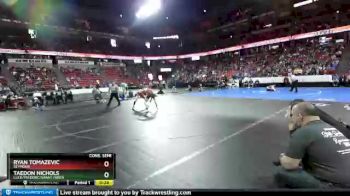 D2-138 lbs Cons. Semi - Taedon Nichols, Luck/Frederic/Grant./Siren vs Ryan Tomazevic, Seymour