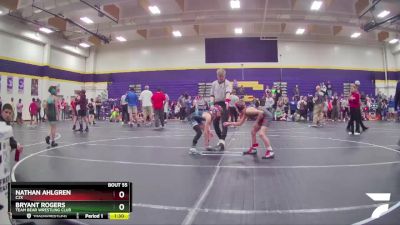 76 lbs Round 4 - Bryant Rogers, Team Bear Wrestling Club vs Nathan Ahlgren, C2X