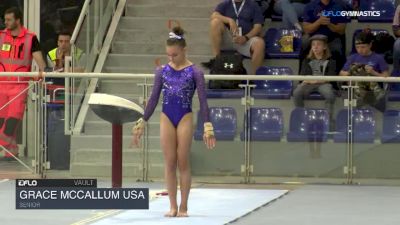 Grace McCallum USA - Vault, Senior - 2018 City of Jesolo Trophy