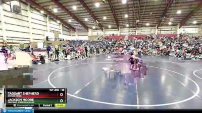 58 lbs Cons. Round 2 - Jackson Moore, Fremont Wrestling Club vs Taggart Shepherd, Payson Pride