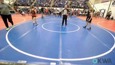 92 lbs Semifinal - Ryker Williams, Sperry Wrestling Club vs Braxton Bacon, Glenpool Youth Wrestling