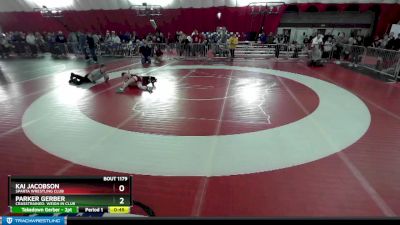 83 lbs Cons. Round 2 - Parker Gerber, CrassTrained: Weigh In Club vs Kai Jacobson, Sparta Wrestling Club