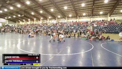 145 lbs Cons. Round 6 - Junior Wetzel, UT vs Colton Theobald, UT