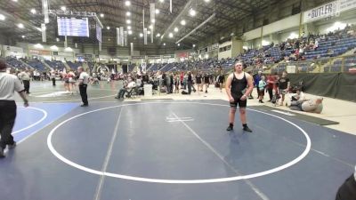 215 lbs 5th Place - Paden Overy, Westlake vs Hayden Van Dell, East