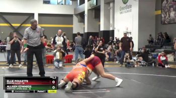 190 lbs Semis (4 Team) - Ellie Poulette, Missouri Black vs Allisen Edwards, Nebraska Vipers Gold