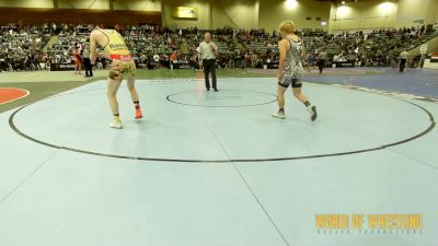 138 lbs Round Of 32 - Riley Lundy, New Plymouth vs Arnulfo Leon, Top Dog Wrestling Club