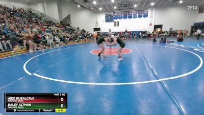 125 lbs Cons. Round 3 - Haley Altman, Thunder Basin vs Aiko Rubalcava, Thunder Basin