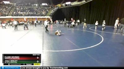 45 lbs Quarterfinal - Clark DeVries, Moyer Elite Wrestling vs Cole Henley, DC Elite Wrestling