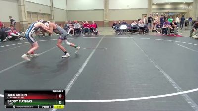 100 lbs Round 3 - Brody Mathias, TCWC vs Jack Gilson, Core Wrestling