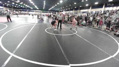 130 lbs Round Of 16 - Avery Fitzgerald, Red Wave WC vs Kairie Makaio, South Kona WC