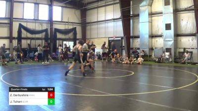 90 lbs Quarterfinal - Zachary Derbyshire, Kraken vs Justin Tuhari, Olympic