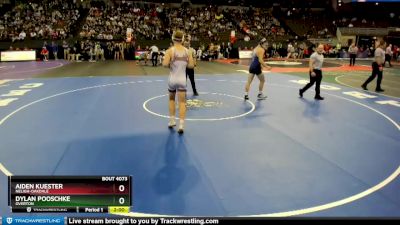 Champ. Round 1 - Aiden Kuester, Neligh-Oakdale vs Dylan Pooschke, Overton