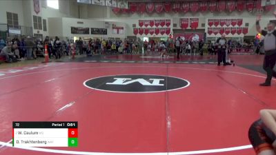 72 lbs Quarterfinal - Walter Caulum, West Salem/Bangor vs Daniel Trakhtenberg, Wayzata