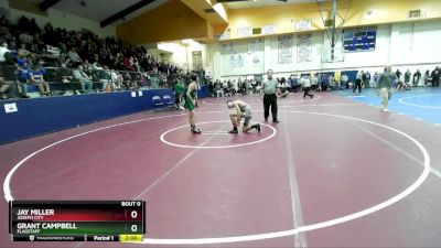 113 lbs Round 5 - Jay Miller, Joseph City vs Grant Campbell, Flagstaff