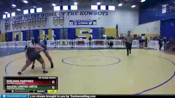 190 lbs 1st Place Match - Salexa Lontoc-Ortiz, Freedom (Orlando) vs Emiliana Martinez, Gateway (Kissimmee)