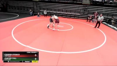 193 lbs Cons. Round 3 - Cooper Stosich, Lone Peak vs Porter Call, Box Elder