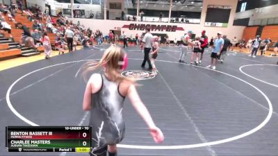 70 lbs Round 1 - Benton Bassett Iii, Morris Fitness vs Charlee Masters, Auburn Takedown