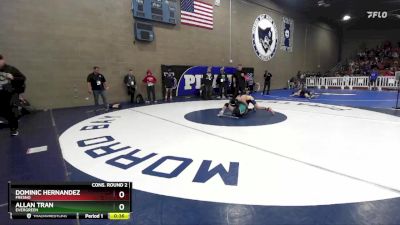 106 lbs Cons. Round 2 - Dominic Hernandez, Fresno vs Allan Tran, Evergreen