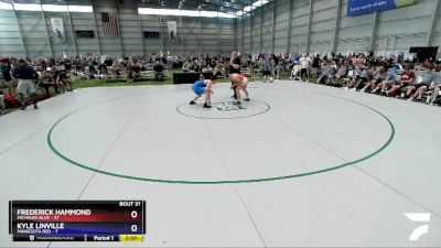 170 lbs 2nd Place Match (16 Team) - Frederick Hammond, Michigan Blue vs Kyle Linville, Minnesota Red