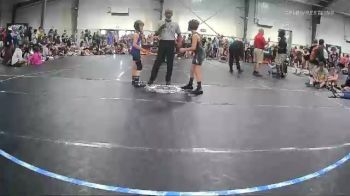 78 lbs Round 4 (6 Team) - Morgan Huffmaster, Storm vs Rhett Johnson, North Brevard