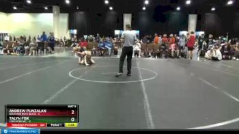 106 lbs Round 2 (8 Team) - Andrew Punzalan, Backyard Boyz Black vs Talyn Fisk, Longhorn WC