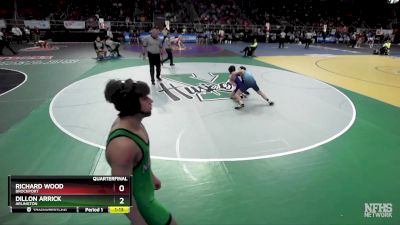 I-118 lbs Quarterfinal - Richard Wood, Brockport vs Dillon Arrick, Arlington