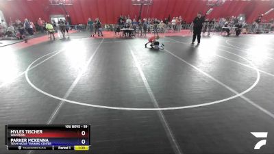 59 lbs 1st Place Match - Myles Tischer, Wisconsin vs Parker McKenna, Team Nazar Training Center