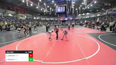 90 lbs Consi Of 8 #2 - Jd Johnson, Norwood Mavericks vs Josiah Orozco, Fort Lupton