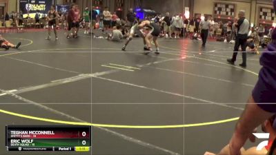 155 lbs Round 4 (6 Team) - Teghan McConnell, Smitty`s Barn vs Eric Wolf, Death Squad