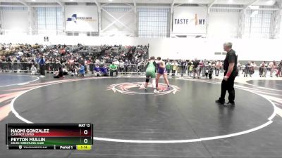 Round 1 - Peyton Mullin, Celtic Wrestling Club vs Naomi Gonzalez, Club Not Listed