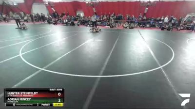 97 lbs Quarterfinal - Hunter Steinfeldt, X-Factor Elite Wrestling vs Adrian Mincey, Minnesota