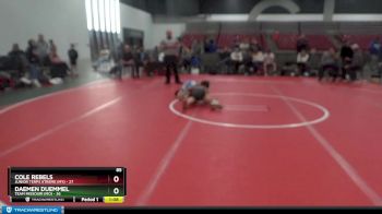 85 lbs Placement Matches (8 Team) - Daemen Duemmel, Team Missouri (MO) vs Cole Rebels, Junior Terps Xtreme (MY)