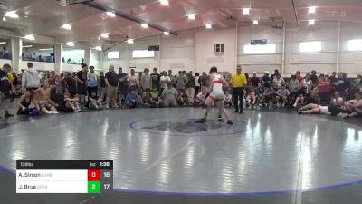 139 lbs Pools - Alex Simon, Lumberyard (NY) vs Jacob Brua, Grease Monkeys