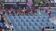 Youth Women's 100m Hurdles Championship, Semi-Finals 6 - Age 17-18