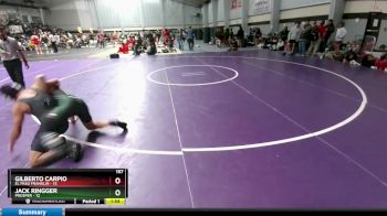 157 lbs Placement (4 Team) - Gilberto Carpio, El Paso Franklin vs Jack Ringger, Prosper