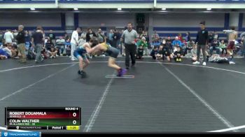 120 lbs Round 4 (8 Team) - Colin Walther, PA Alliance Red vs Robert Douamala, Seagulls