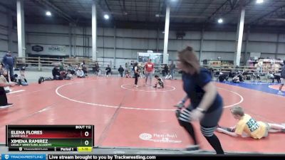 74-80 lbs Round 1 - Ximena Ramirez, Legacy Wrestling Academy vs Elena Flores, Idaho Gold