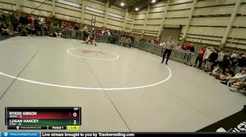 157 lbs Finals (2 Team) - Ryker Gibson, Idaho vs Logan Hancey, Utah