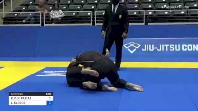 KLÉBER F. N. FARIAS vs LUKE ELDERS 2021 World IBJJF Jiu-Jitsu No-Gi Championship