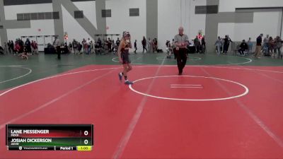 85 lbs Cons. Round 3 - Lane Messenger, MOCE vs Josiah Dickerson, JGVW