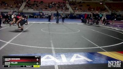 D1-157 lbs Quarterfinal - Jacob Rodgers, Liberty vs David Miller, Marana