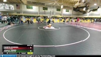 110 lbs Quarterfinal - Joshua Ternes, HAZEN WRESTLING CLUB vs Camdyn Ockenga, Legends Of Gold