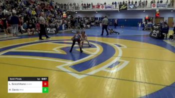 52 lbs Semifinal - Lincoln Scicchitano, Shamokin vs Hunter Davis, Bridgeport