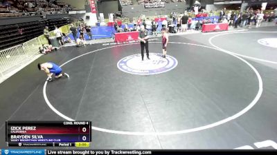 145 lbs Cons. Round 4 - Izick Perez, California vs Brayden Silva, Vasky BrosPitman Wrestling Club