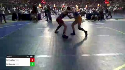 135 lbs Round Of 32 - Shane Feather, Bedford vs Seth Boocks, Cranberry