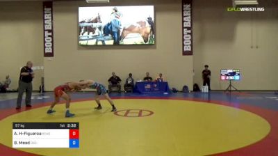 57 kg Con 32 #2 - Alex Hernandez-Figueroa, Roadrunner WC vs Brakan Mead, OSC-Unattached